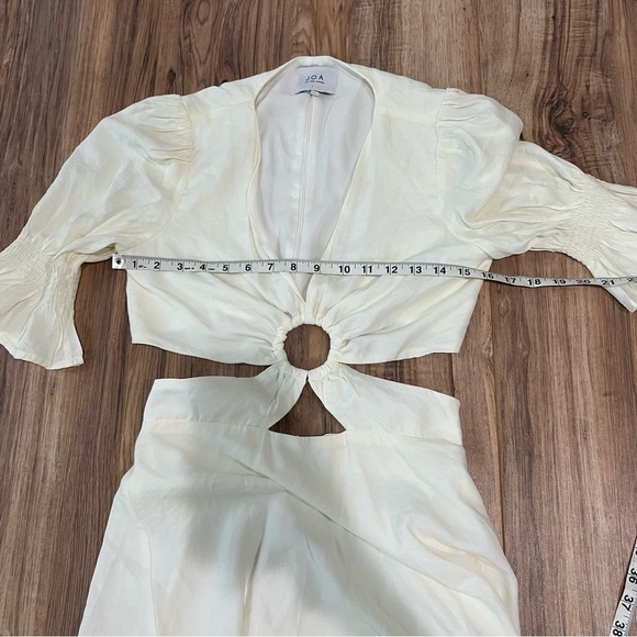 Revolve J.O.A White Cutout Mini Dress - Picture 12 of 15